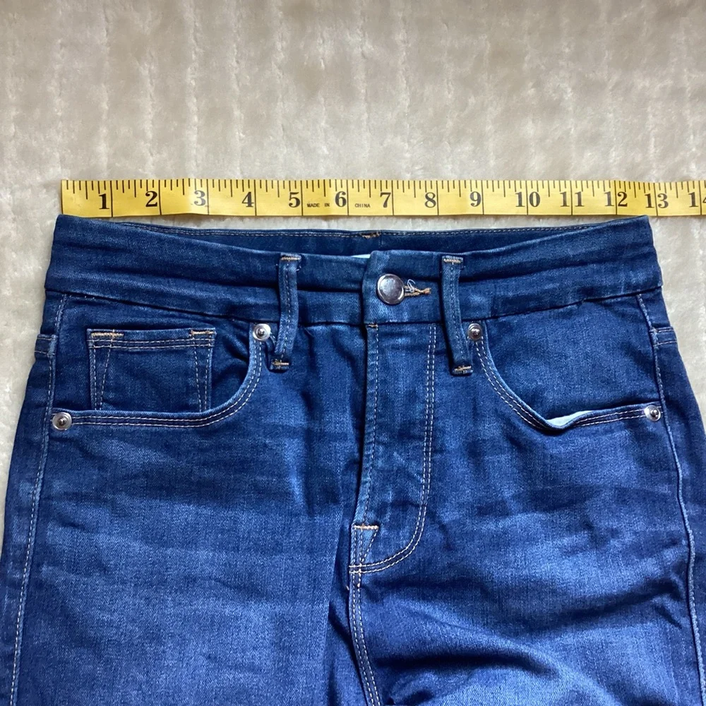 GOOD AMERICAN GOOD WAIST SKINNY CROP JEANS - Picture 8 of 15
